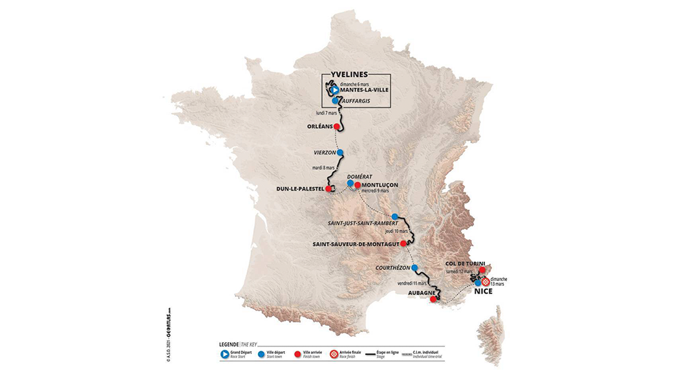 Paris-Nice 2022: conheça a Corrida do Sol!