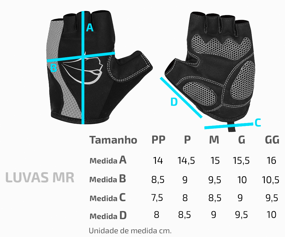 LUVA ABERTA MAURO RIBEIRO MR UNISSEX | Upgrade Bike Shop